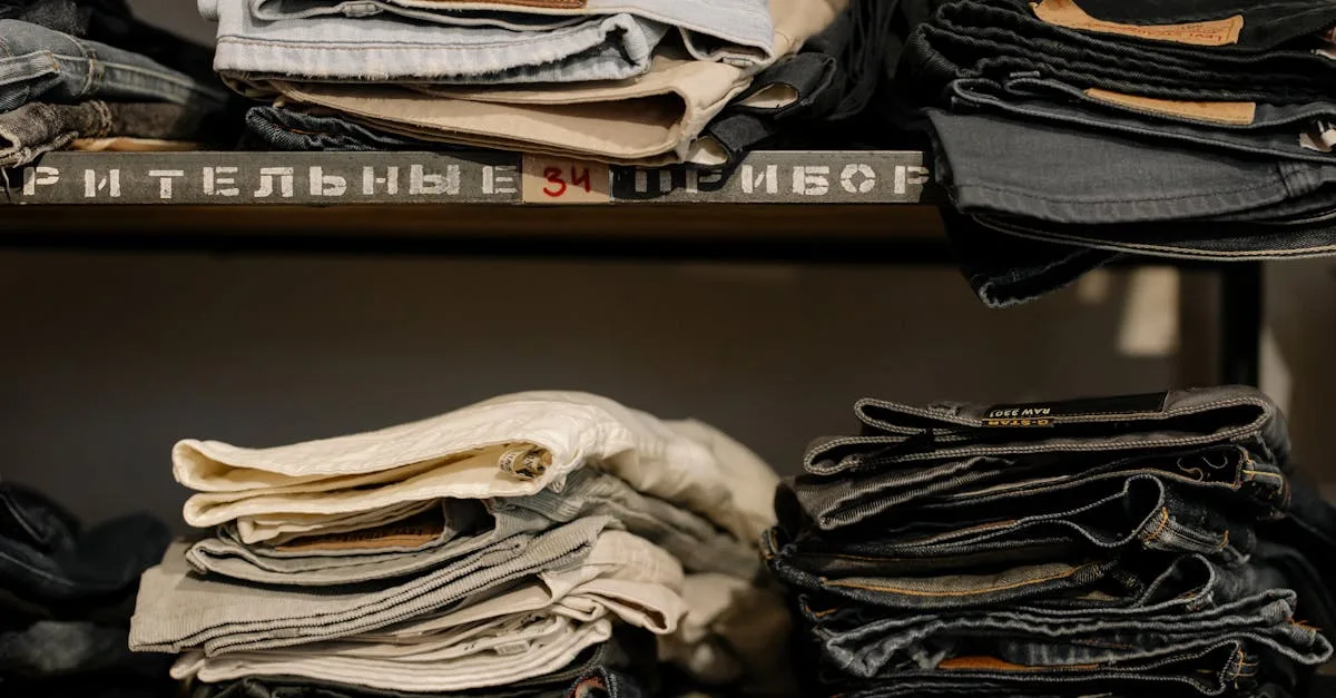 guide des tailles de vêtements pour trouver facilement la taille qui vous convient et faire vos achats en toute confiance.